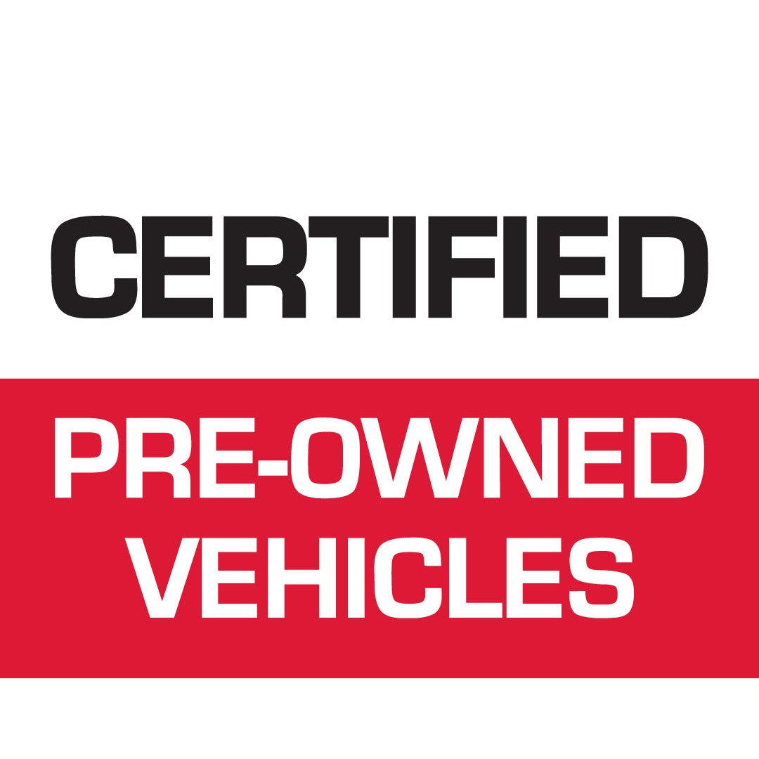 Certified Pre-Owned Vehicles (Red & White) Car Flag