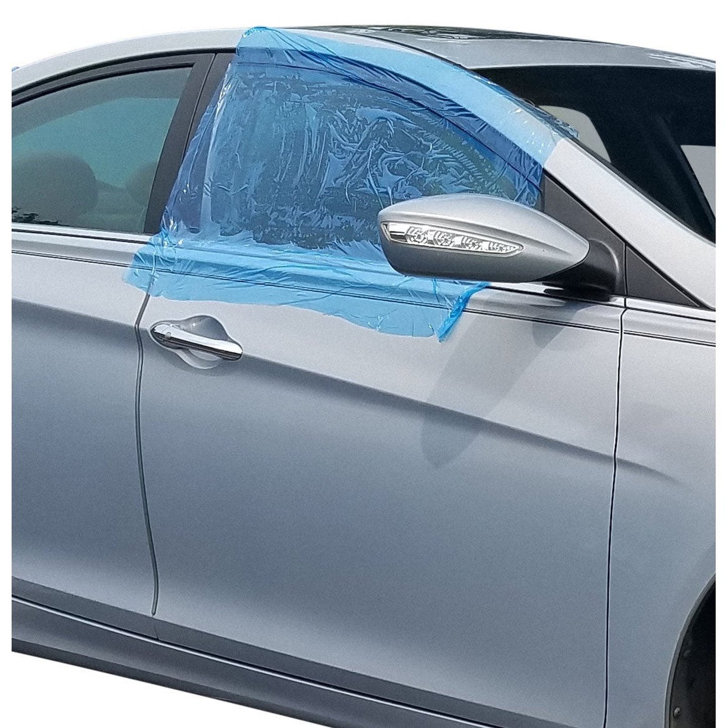 Self-Adhesive Collision Wrap - 2.5 Mil Blue Tinted High Tack (24 in. x 100 ft. Roll)