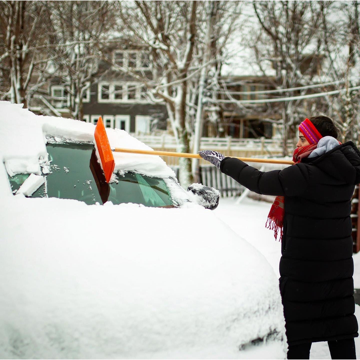 Shuttsco Car Snow Rake & Snow Broom