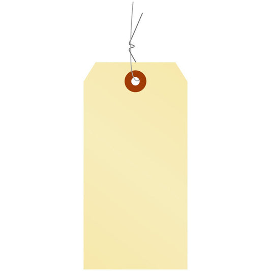 Manila Tags with Inserted Wire (Box of 1000)